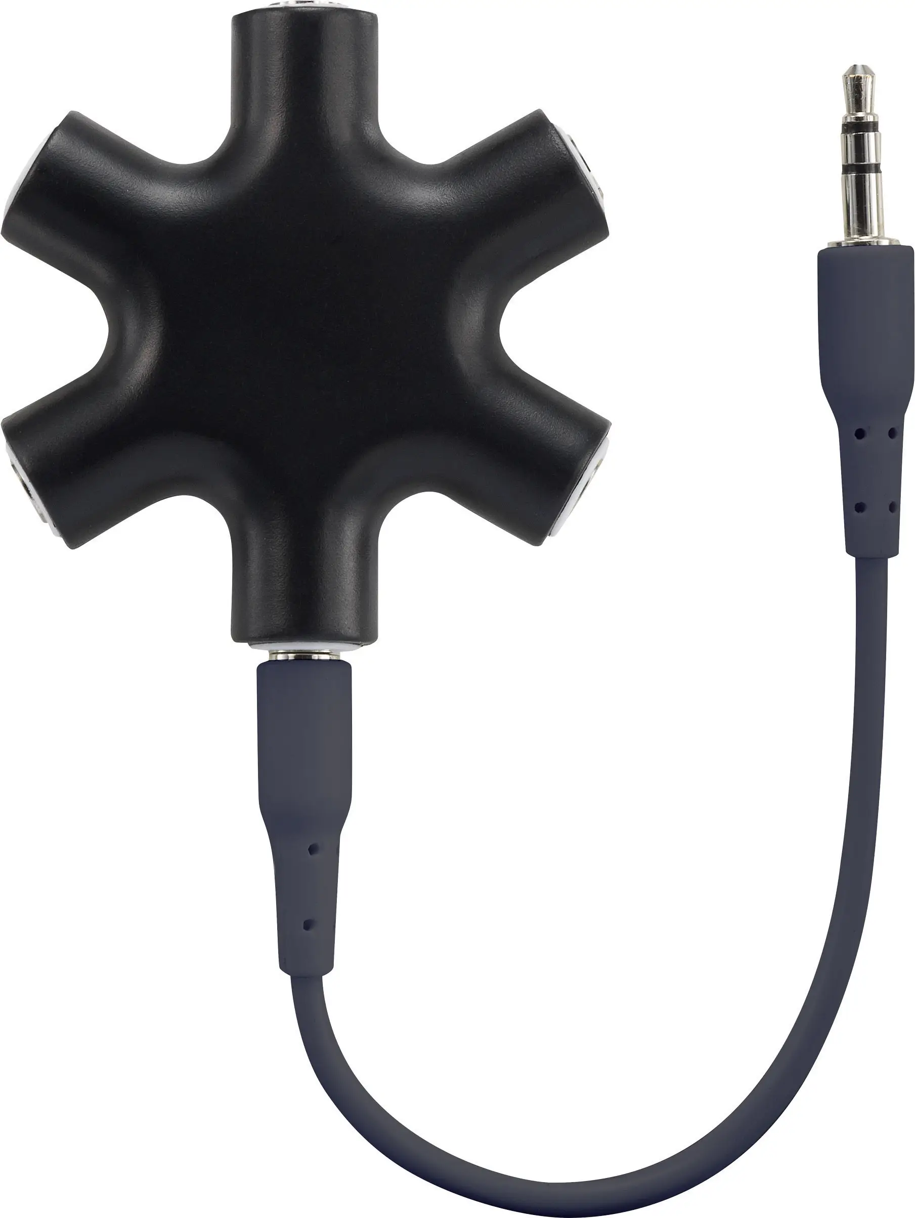 Аудио Y-адаптер SpeaKa Professional SP-7870556, разъем Jack, 18 см