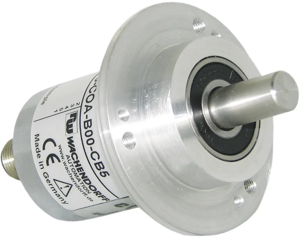 Абсолютный многооборотный магнитный энкодер Ø 10 мм Wachendorff WDGA-58B CANopen