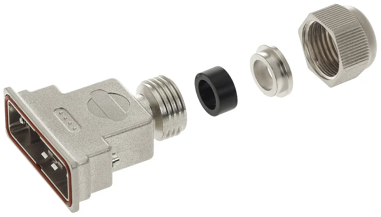 HARTING 09670250538 09670250538 Корпус Количество контактов: 25 металлических 1 шт.