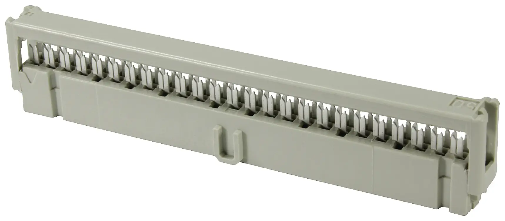 HARTING 09185506813 Многоконтактный гнездовой разъем. Размеры ячейки: 2,54 мм. Количество контактов: 50. Количество рядов: 2. 1 шт