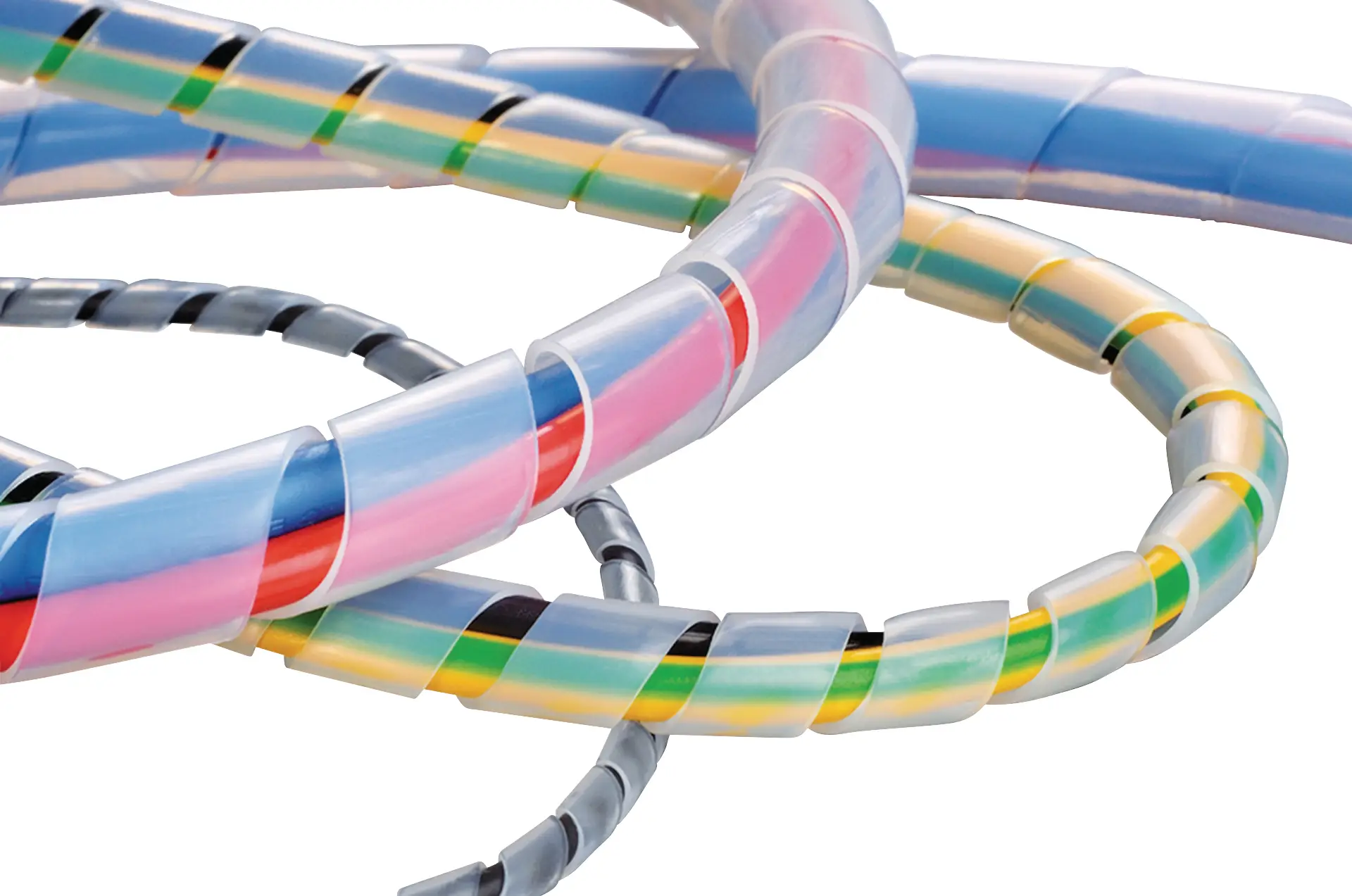 Спиральный шланг HellermannTyton SBPTFE9-PTFE-N, натуральный цвет, 5 м