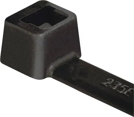 Кабельні стяжки HellermannTyton T18L-PA66W-BK 111-02160, 205 мм, поліамідні, 100 шт.