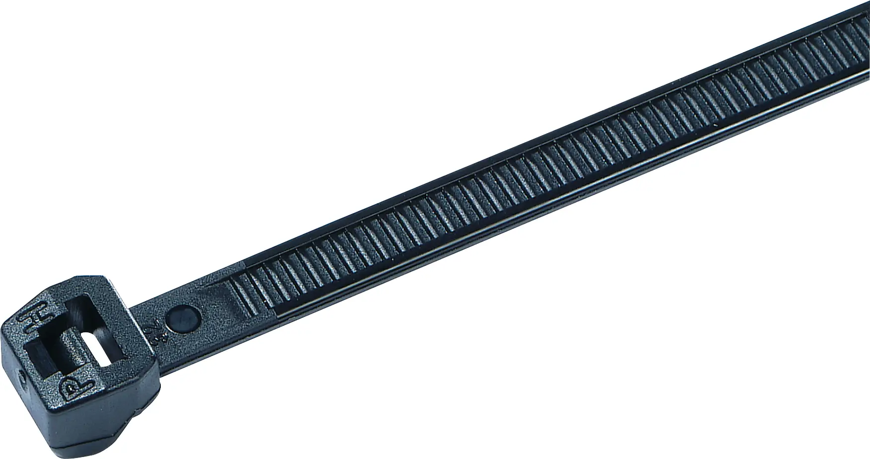 Кабельная стяжка HellermannTyton T18ROS-PA66V0-WH 118-00079, 100 мм, полиамид, 100 шт.
