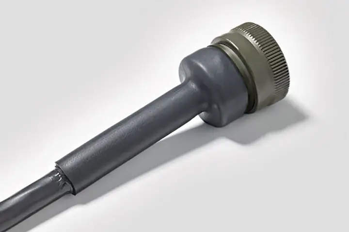 HellermannTyton 341-32080 Термоусадочная трубка с клеем EPS-400-32/8-PO-X-BK, 4:1, от 32 мм до 8 мм, 1 м