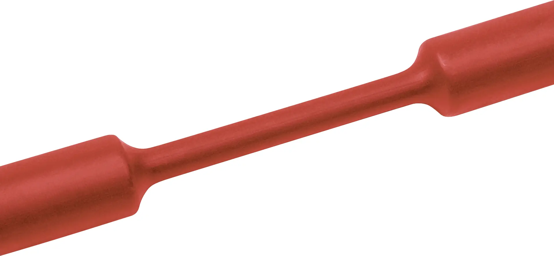 Термоусадочна трубка HellermannTyton 333-32402 без клею TF31-24/8-PO-X-RD, 3:1, від 24 мм до 8 мм, 1 м