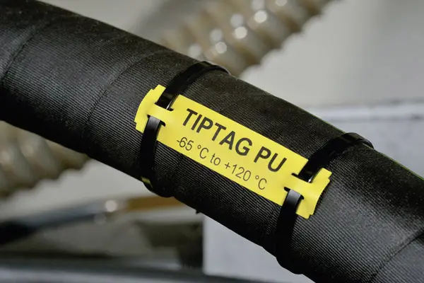 Маркер HellermannTyton TTAGPU11X65YE-PUR-YE (190) 556-25019, 1 шт.