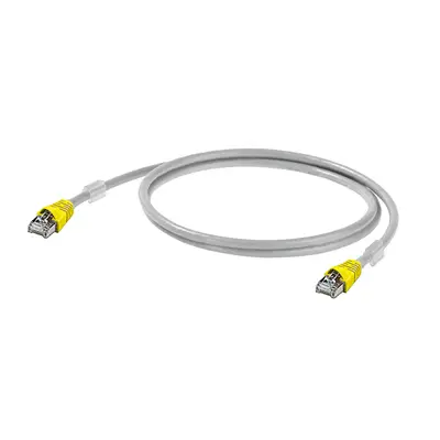 Кабель RJ45 (кроссовер) Weidmüller IE-C6FP8LD0050X40X40-Y 1312160050, CAT 6a, S/FTP, 5,00 м