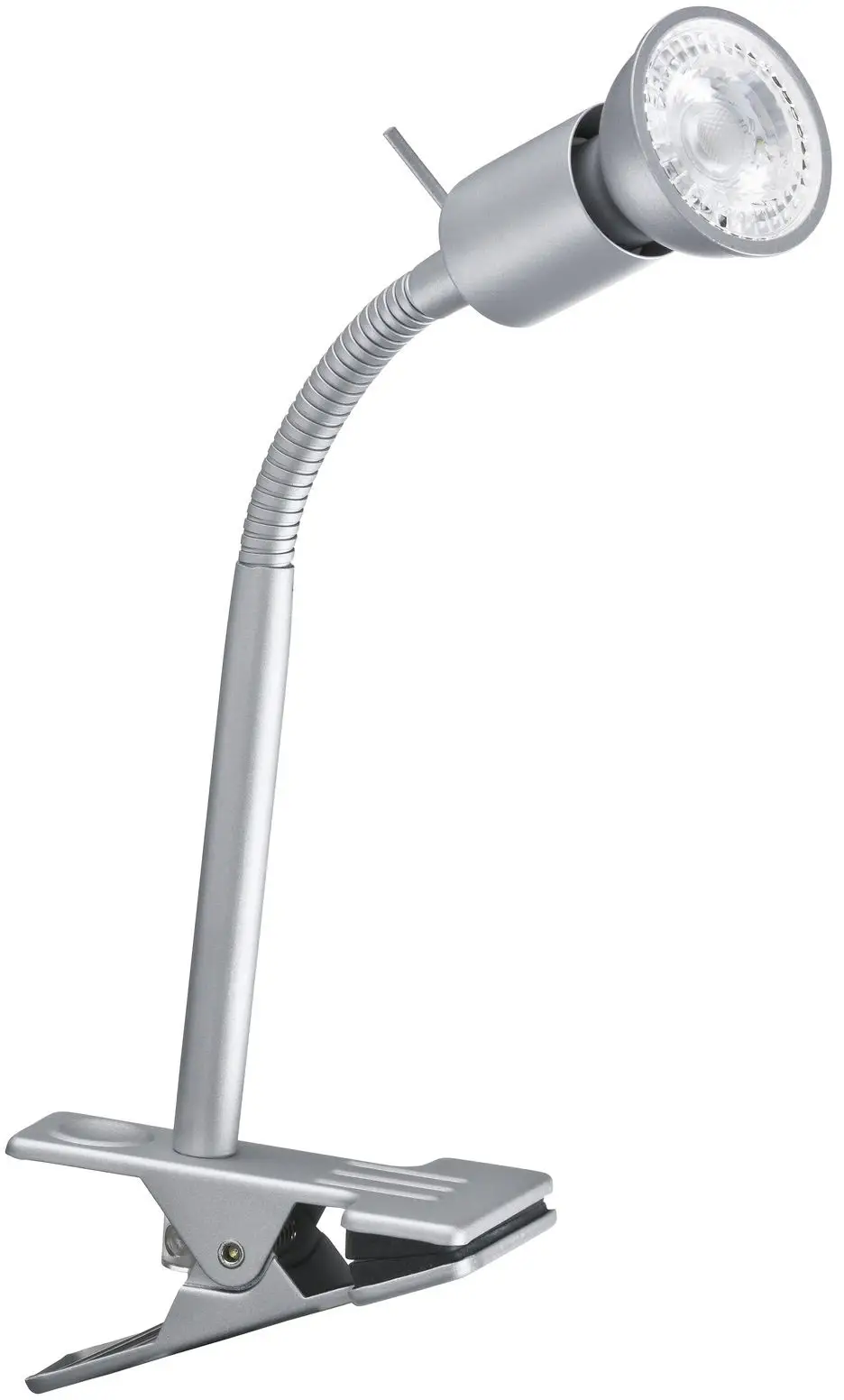 Paulmann Finja 95426 LED GU10 35 W clamp lamp, chrome (matt)