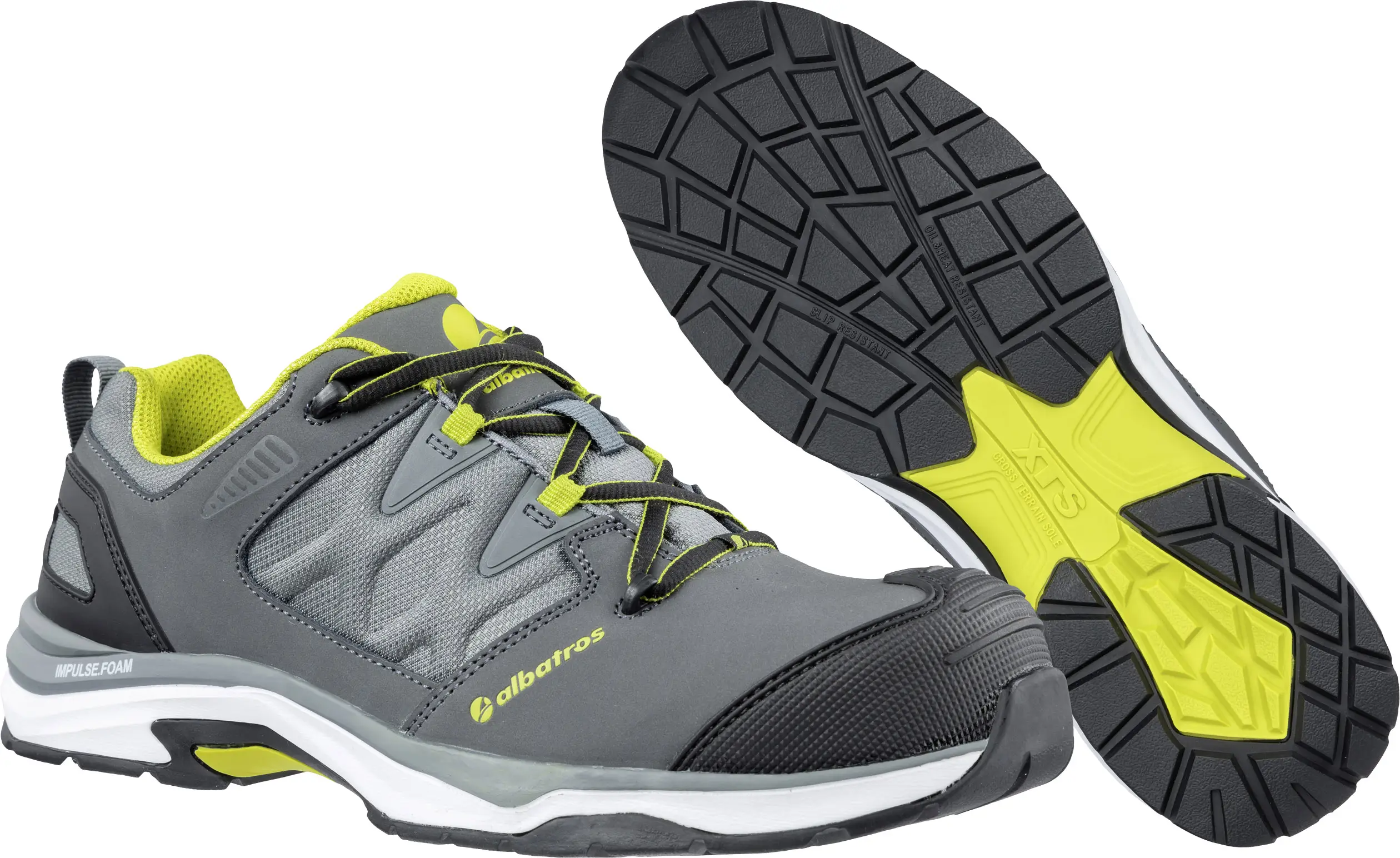 Albatros ULTRATRAIL GREY LOW 646210-41 ESD Защитная обувь S3 Размер обуви (EU): 41 серый 1 шт.