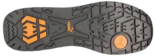 Защитные ботинки PUMA Crosstwist Low 643100-46 S3 Размер обуви (EU): 46 синий, оранжевый 1 шт.
