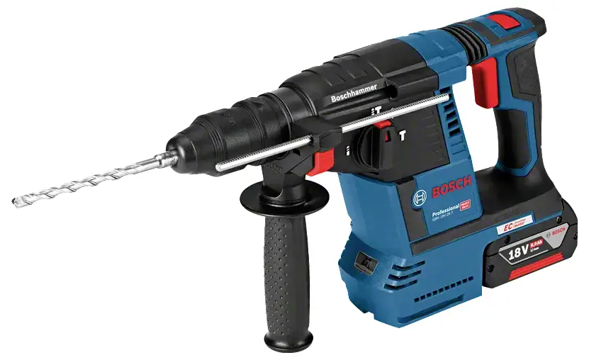 Bosch Professional GBH18V-26 F SDS-Plus-Аккумуляторная ударная дрель 18 В, литий-ионная, без аккумулятора, без зарядного устройств