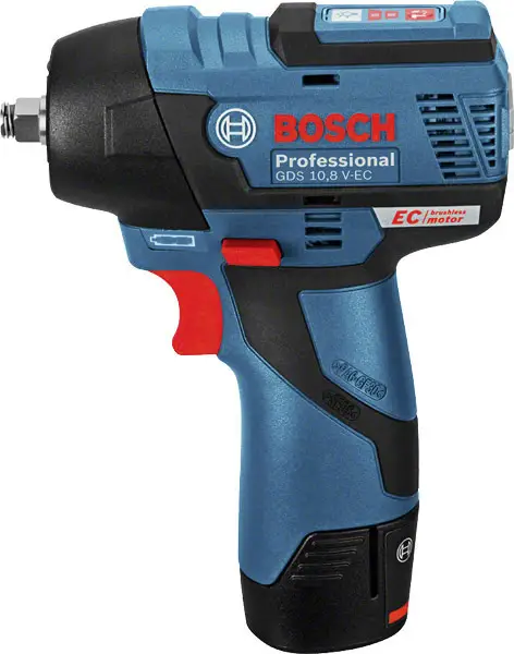Bosch Professional GDS 12V-115 06019E0102 Акумуляторний ударний гайковерт 115 Нм 12 В Кількість акумуляторів у комплекті 0 2,5 Ah