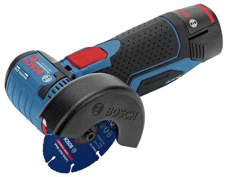Аккумуляторная угловая шлифовальная машина Bosch Professional GWS 12V-76 с аккумулятором LG, L-BOXX 06019F2003