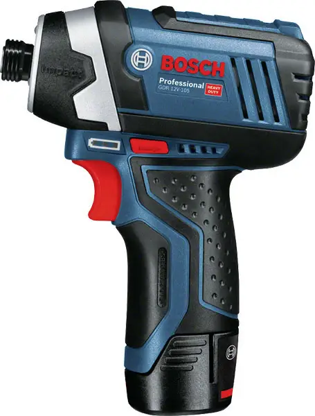 Аккумуляторный ударный шуруповерт Bosch Professional GDR12V-105 06019A6906, 12 В. Количество аккумуляторов в комплекте: 0 литий-ио