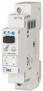 Вимикач керування чорний 16 A 1 НО 250 В/AC Eaton 276300