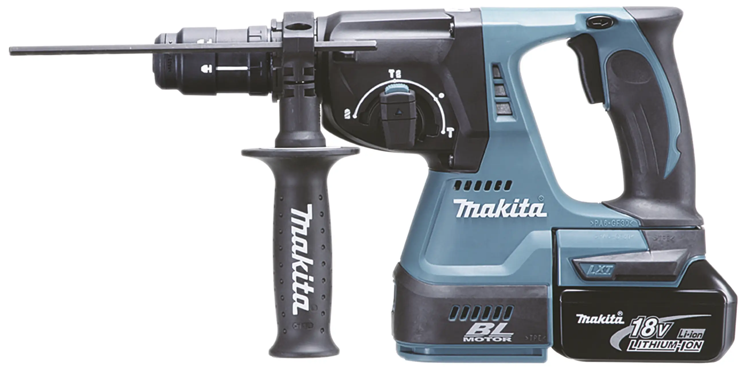 Makita DHR243RTJ SDS-Plus-Багатофункціональний перфоратор, акумуляторний 18 В 5 Ач Li-Ion