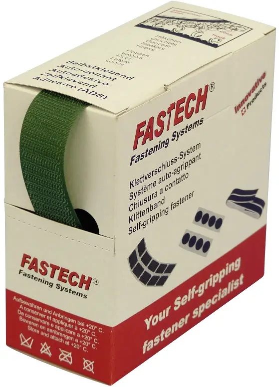 Лента-липучка FASTECH® B25-STD-H-033505 B25-STD-H-033505, (Д x Ш) 5 м x 25 мм, 5 м