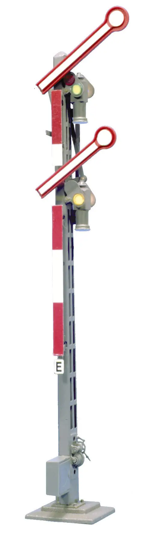 Семафор Viessmann 4531 с двумя рычагами, 103 мм, железная дорога DB, масштаб H0