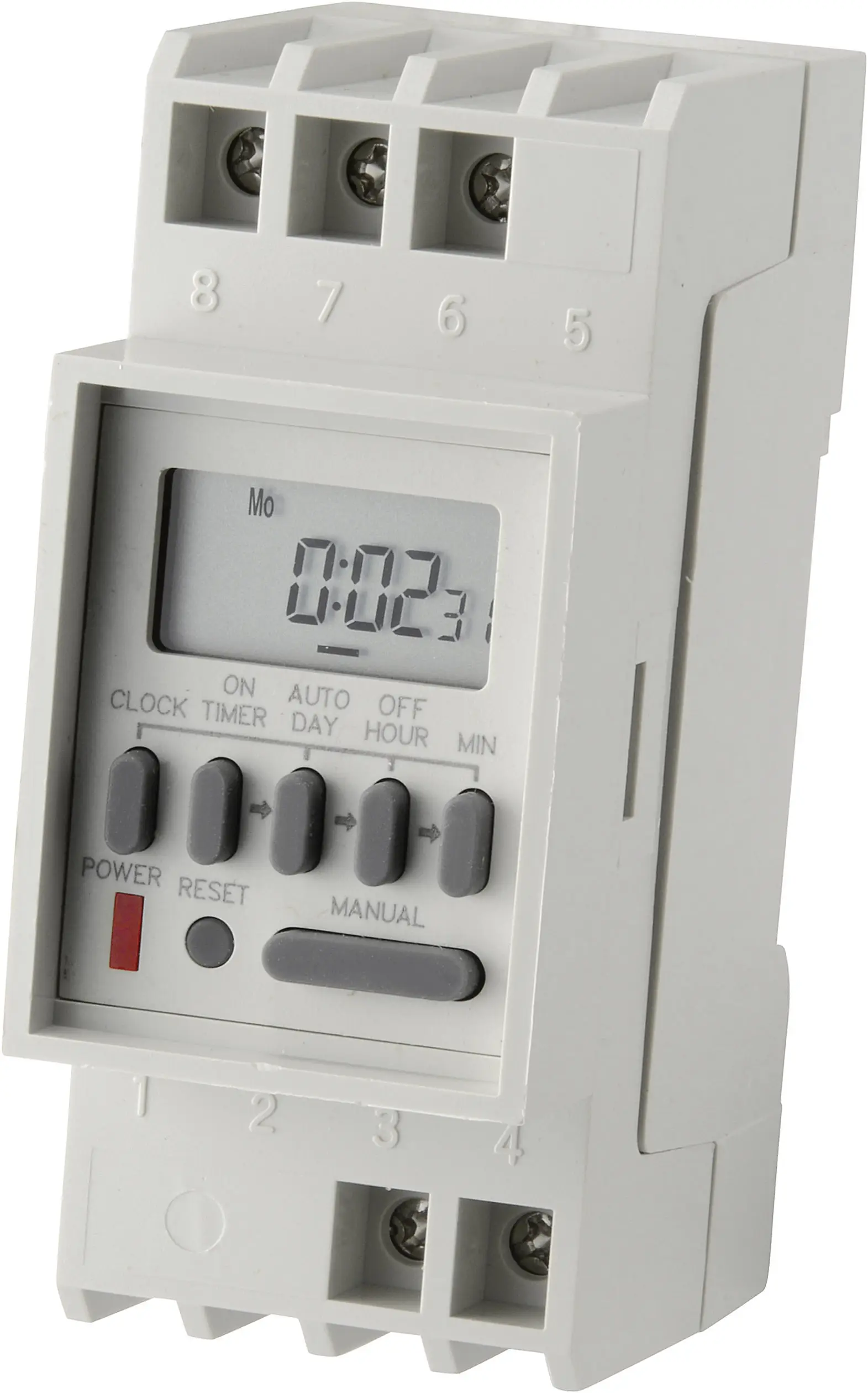 C-Control CC-6432033 Реле времени для DIN-рейки TM-848-2, цифровое, 1 x ВКЛ/ВЫКЛ
