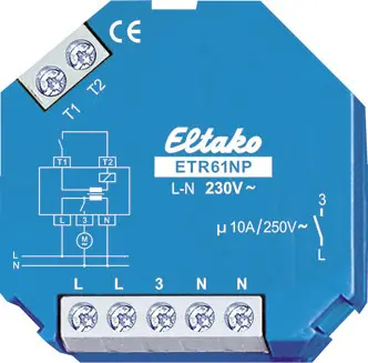 Ізоляційне реле Eltako ETR61NP-230V 230 В 1 НО 1 шт.