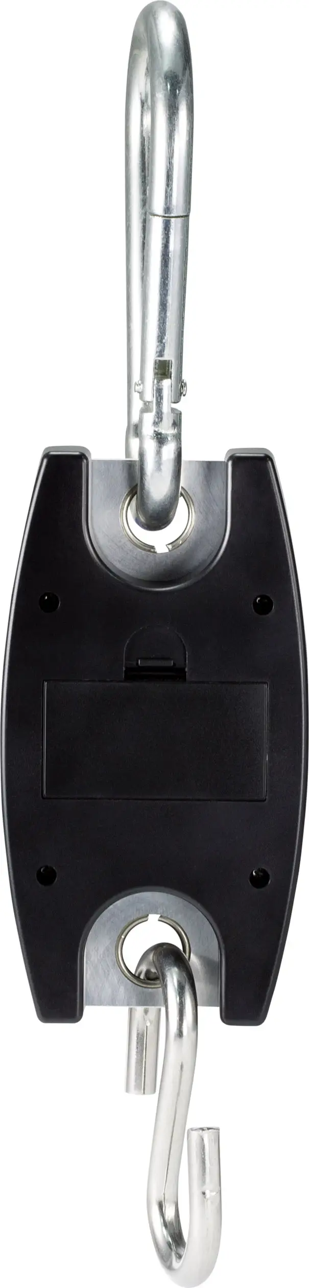 Весы VOLTCRAFT HS-300 с крюковым механизмом. Диапазон измерения: макс. 300 кг. Шаг деления: 200 г. Батарея: черная.