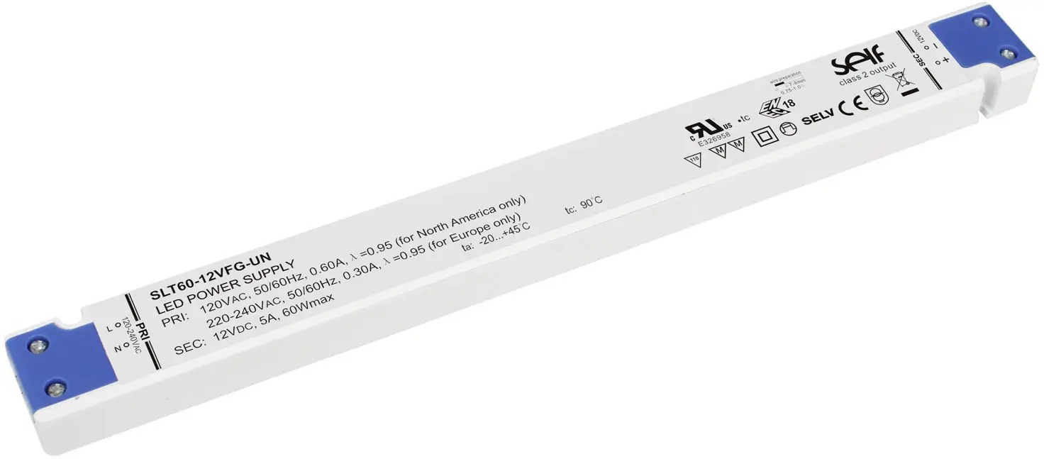 Self Electronics SLT60-48VFG-UN Драйвер для світлодіодів постійної напруги 30 Вт 0 A - 1250 мА 48 В/DC, не регулюється, Встановлен