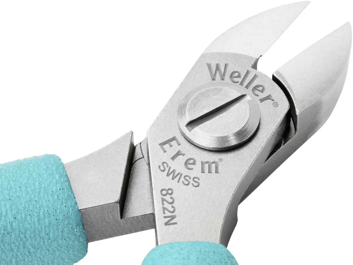 Бокорез Weller Erem® 822N, 120 мм, твердость 65 HRC, защита от электростатического разряда.