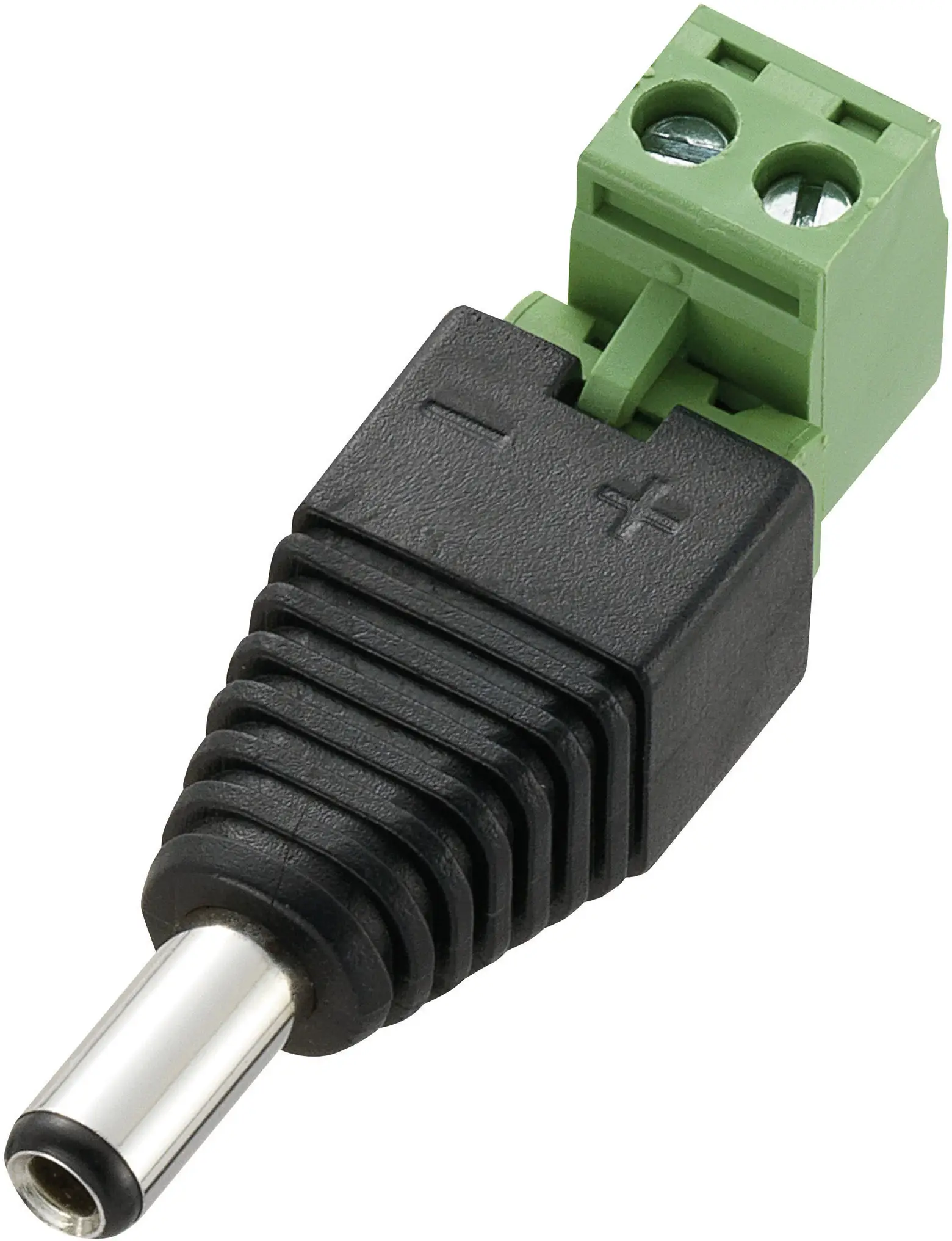 Низьковольтний роз'єм TRU COMPONENTS DC-11M-WT, прямий, чоловічий, 5,5 мм 2,5 мм 1 шт.