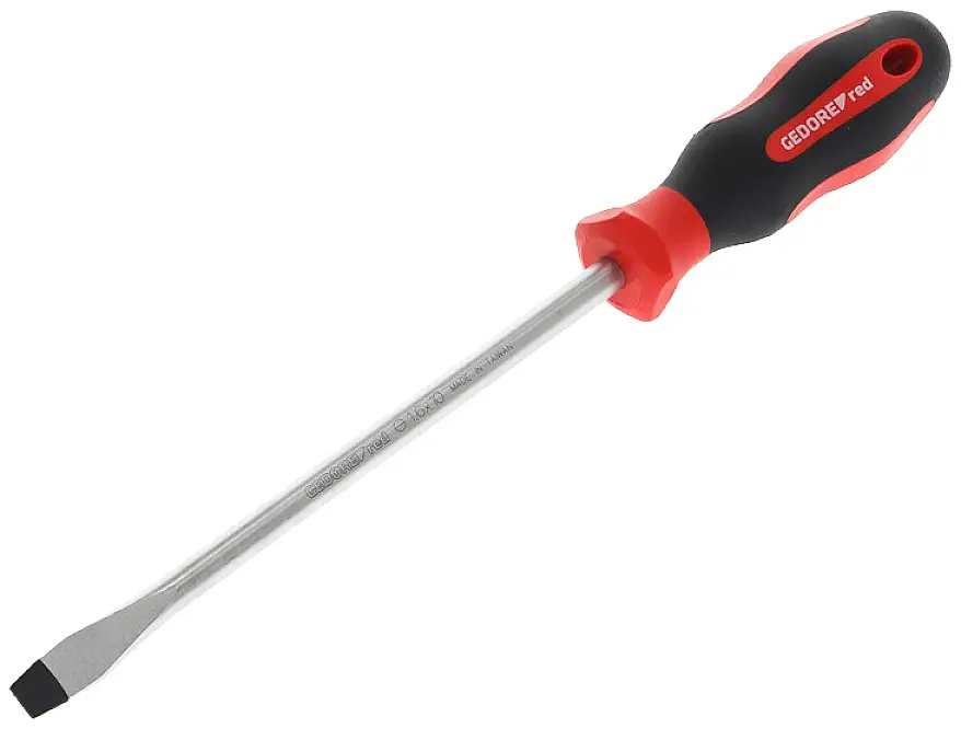 Плоская отвертка Gedore RED R38101039 3301237 Ширина лезвия: 10,0 мм Длина наконечника: 200 мм