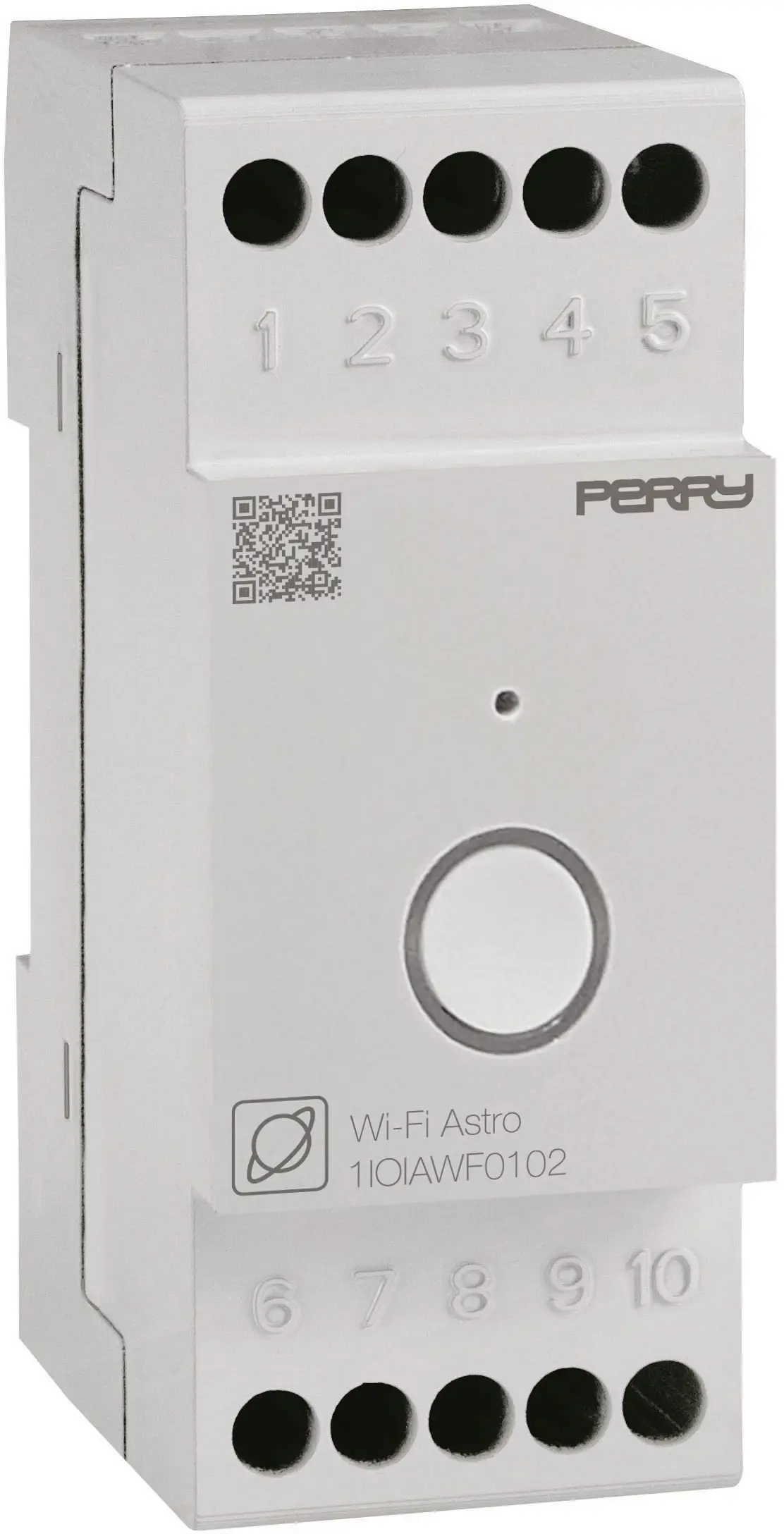 Реле таймера Wi-Fi Wallair 1IOIAWF0102 для установки на DIN-рейку, цифровое.