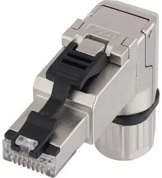 LAPP 21700638 Разъем RJ45 «папа» ED-IE-90-6A-PN-20-FC, RJ45 Cat6, CAT 6a, контакты: 8, 1 шт.