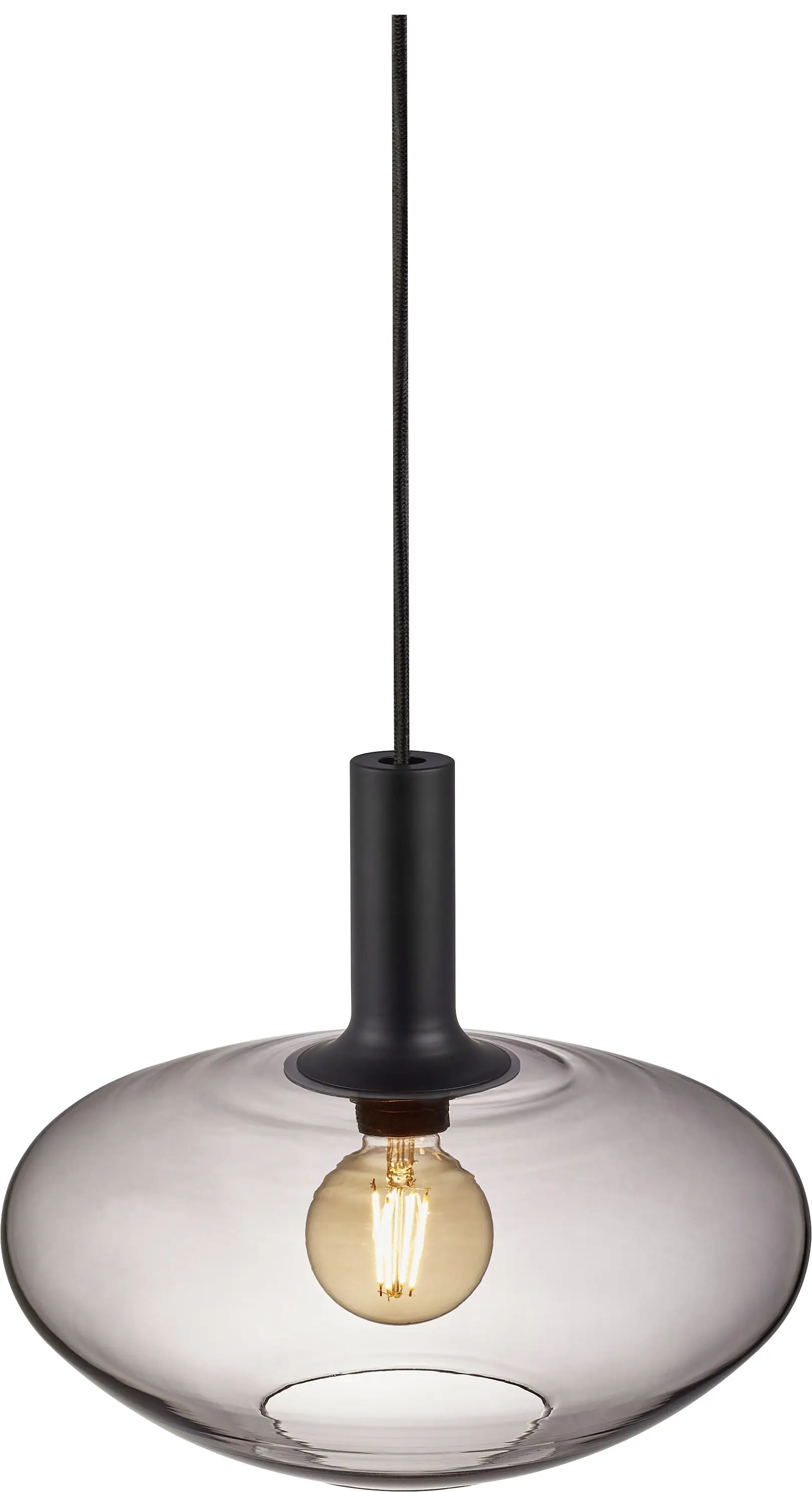 Nordlux Alton 35 48973047 E-27 60 Вт дымчатый потолочный светильник, подвесной