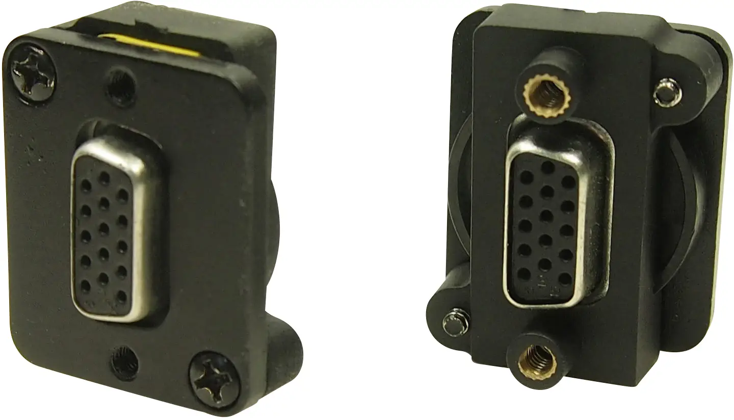 Cliff CP30229BM D-Sub адаптер VGA (мама) - VGA (мама)