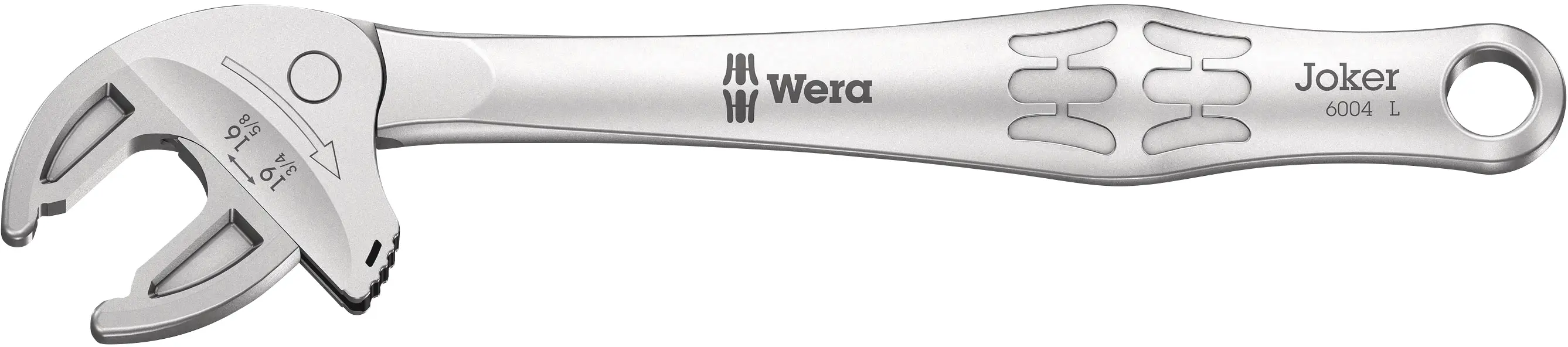 Саморегулирующийся ключ Wera 05020101001 6004 Joker L Размер ключа (метрический) (только для заголовка) 16–19 мм Размер ключа (дюй