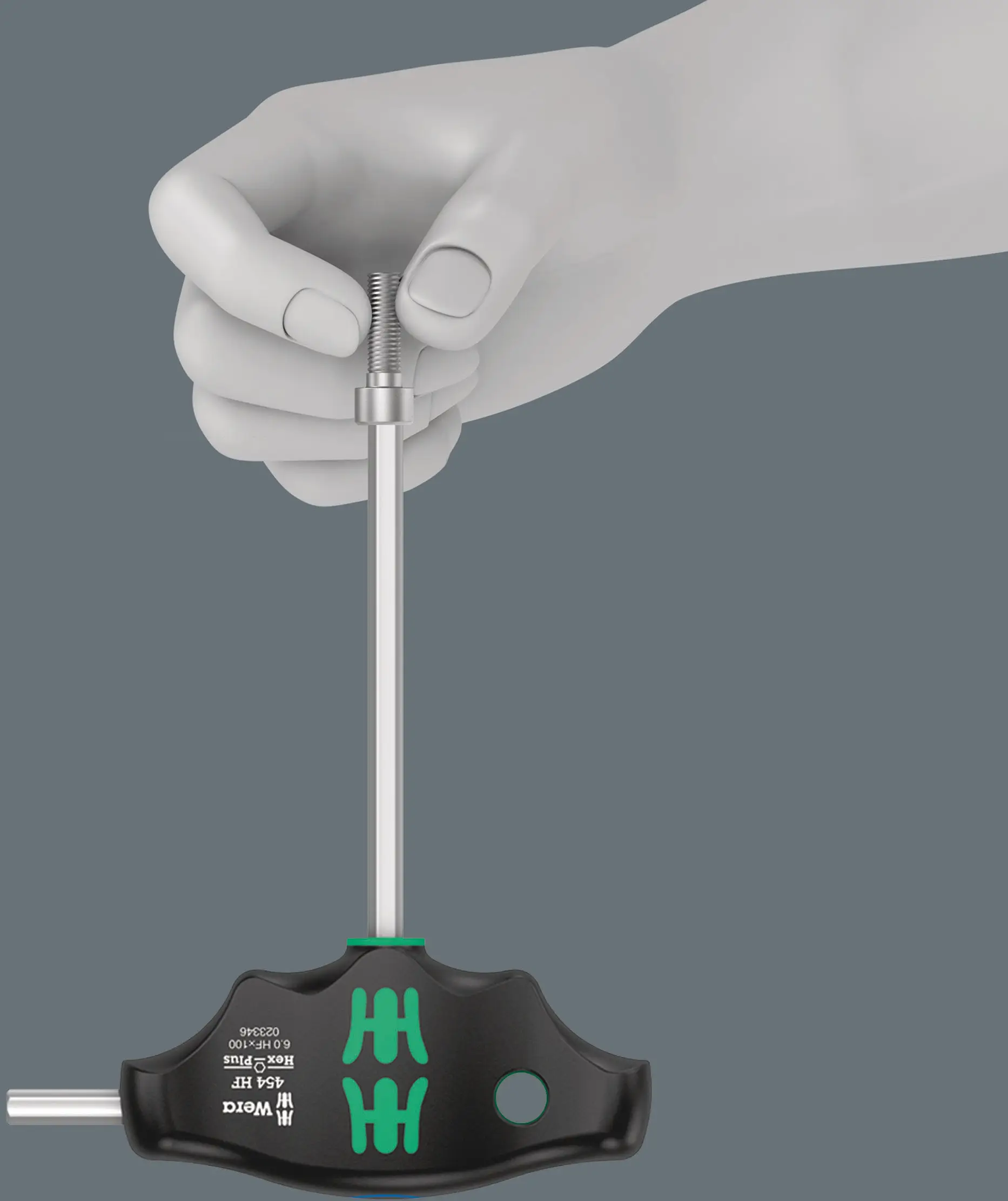 Викрутка шестигранна Wera 454 Imperial HF 05023364001