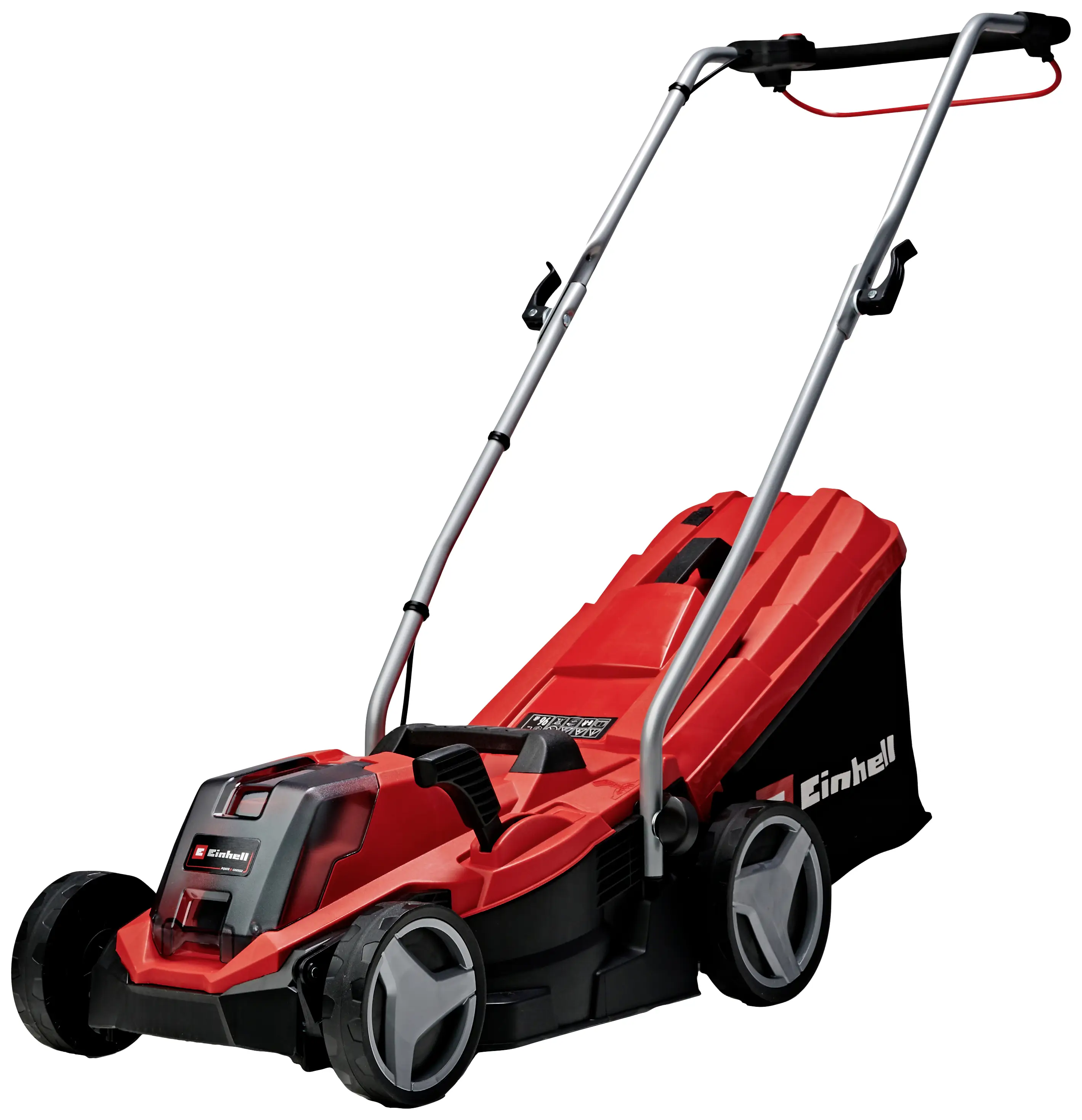 Акумуляторна газонокосарка Einhell Power X-Change GE-CM 18/33 Li (1x4.0Ah) із зарядним пристроєм, включаючи акумулятор 18 В. Макси
