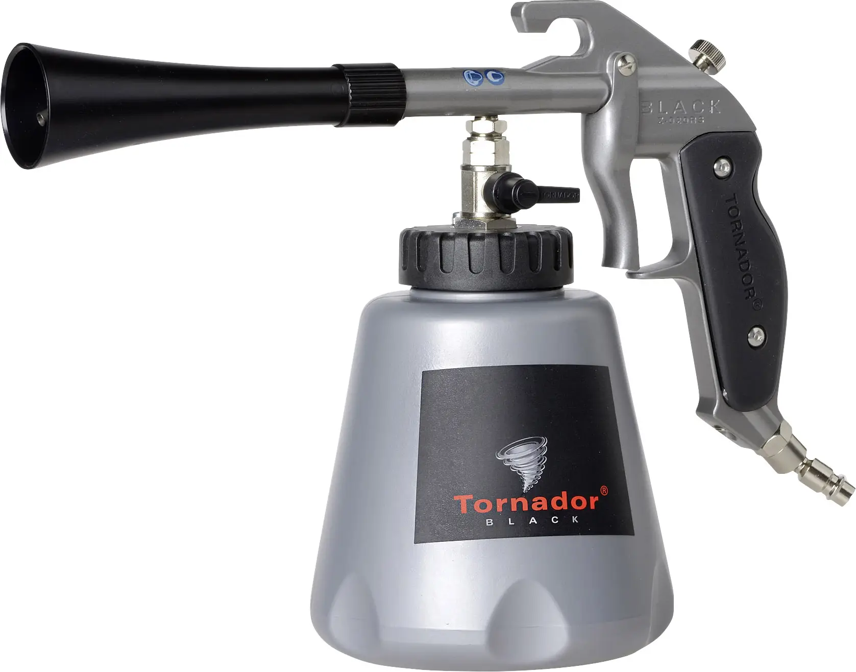 Пістолет для очищення повітря Tornador Black Z-020RS 602420, 5,5 бар