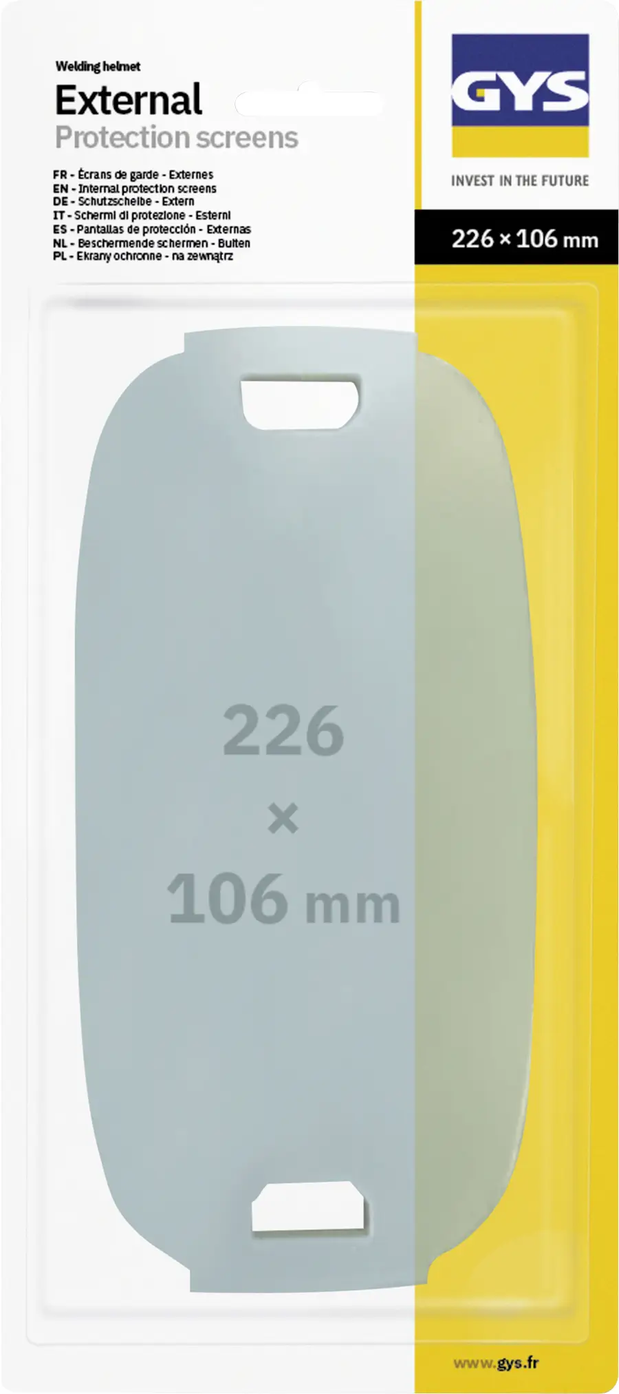 Змінна лінза для зварювальної маски Toolit PROMAX 9-13 045781 5 шт.