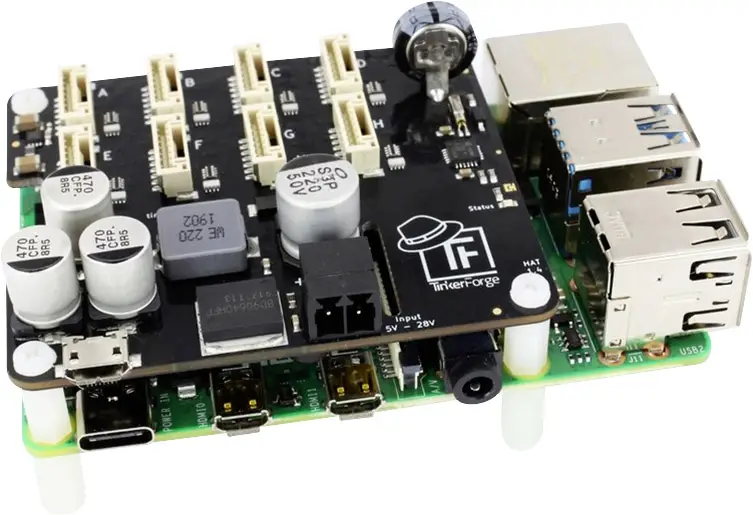 Модуль TinkerForge 111 HAT, багатокольоровий, сумісний з TinkerForge, 1 шт.