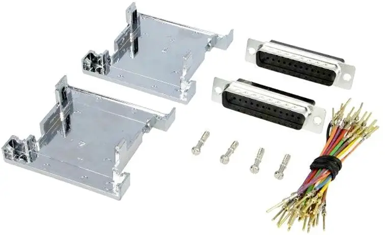 Адаптер D-Sub encitech 2111-0105-12 15-контактний роз'єм D-SUB