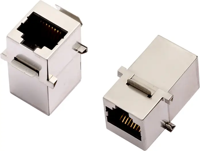 Разъем Encitech 2101-0115-06 RJ45 3101S-CAT6a, RJ45, CAT 6a, контакты: 8P8C, 1 шт.
