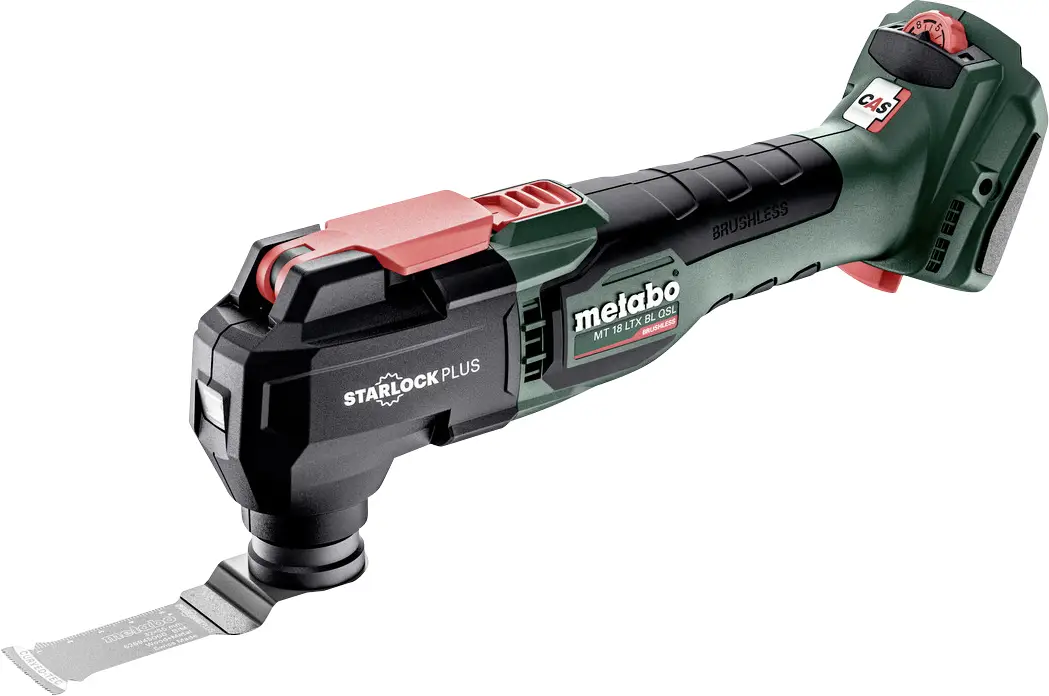 Metabo MT 18 LTX BL QSL MetaBOX 613088840 Аккумуляторный многофункциональный инструмент без аккумулятора 18 В Количество аккумулят