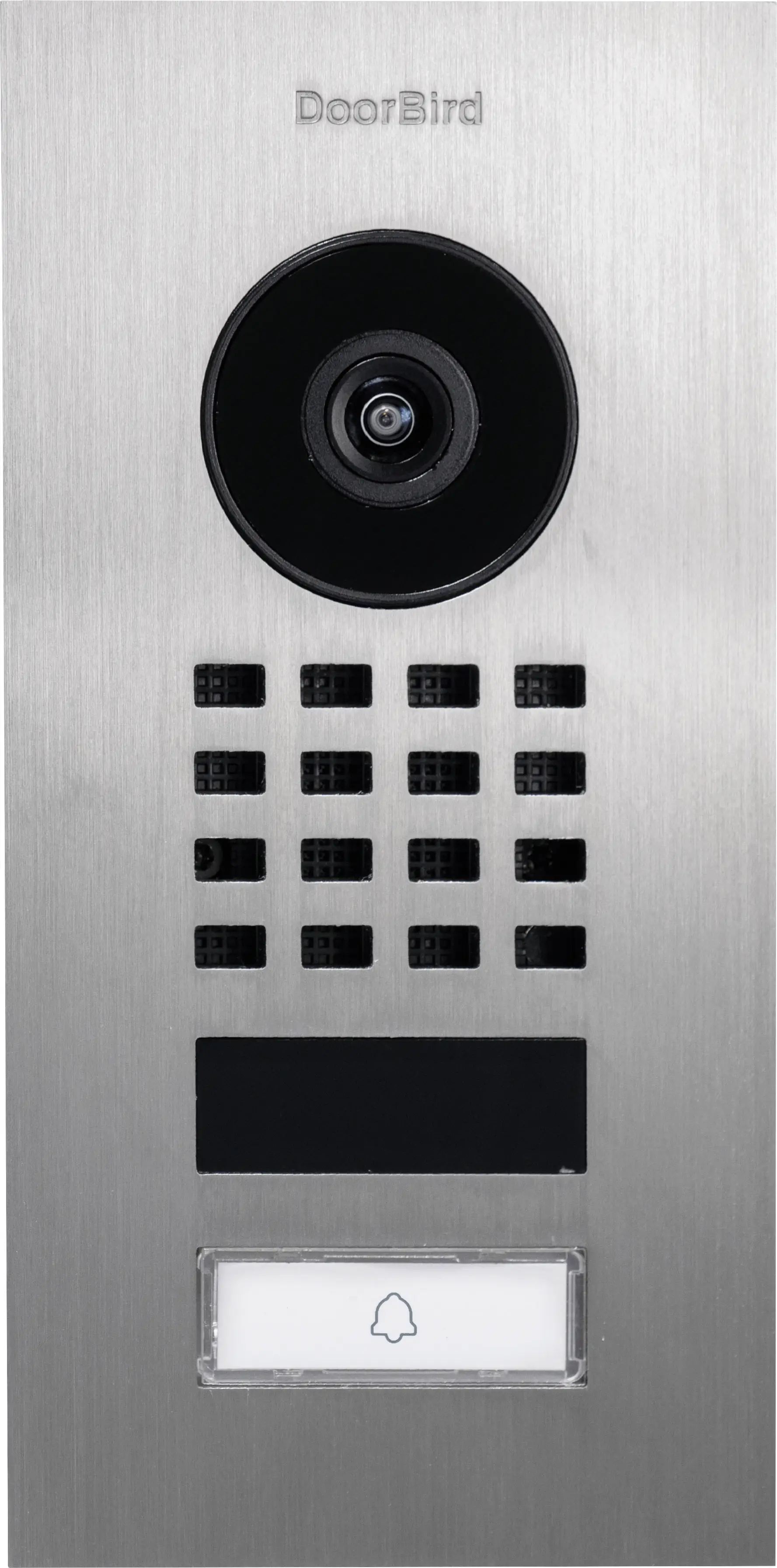 DoorBird D1101V Unterputz IP відеодомофон WLAN, LAN Зовнішній блок з нержавіючої сталі V4A (матованої)
