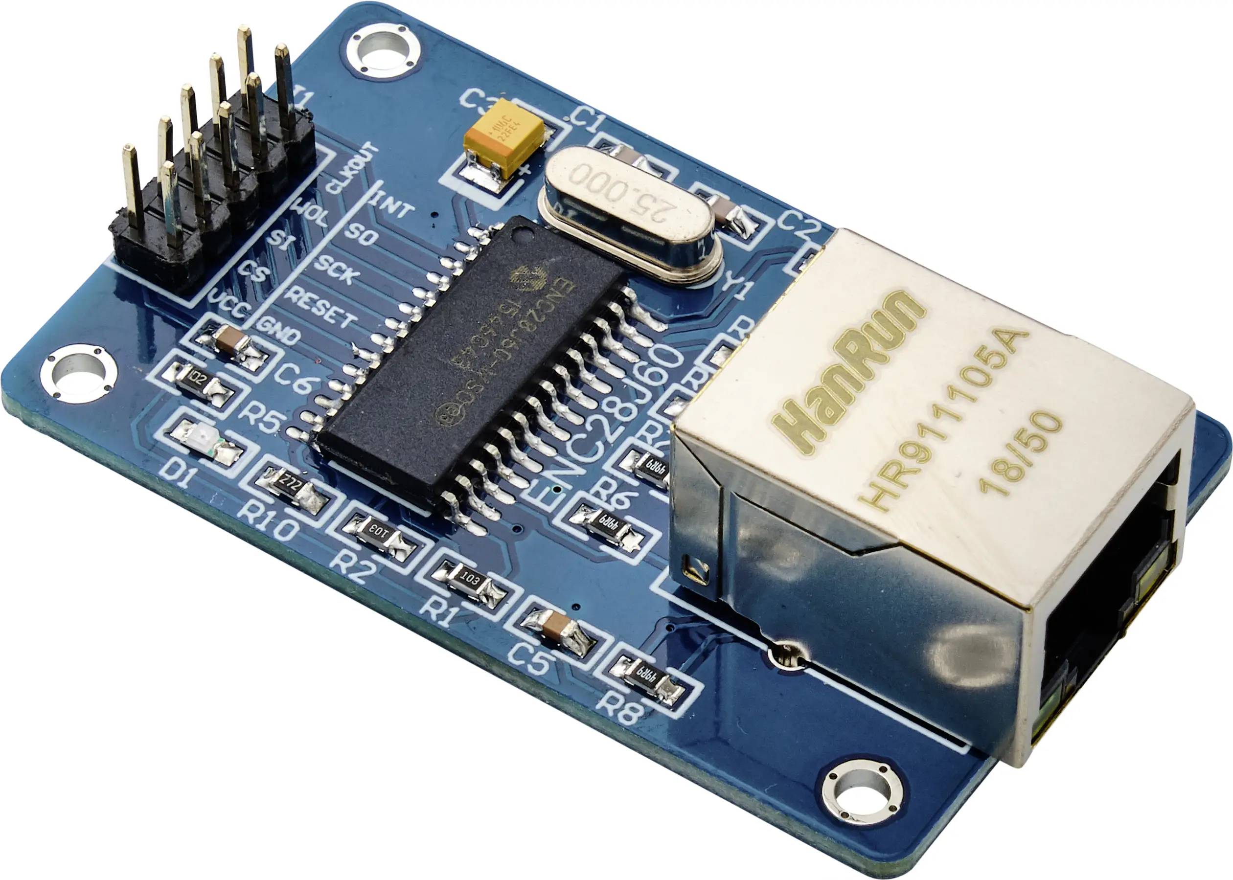 Сетевой модуль ENC28J60 для Arduino TRU COMPONENTS TC-9072492