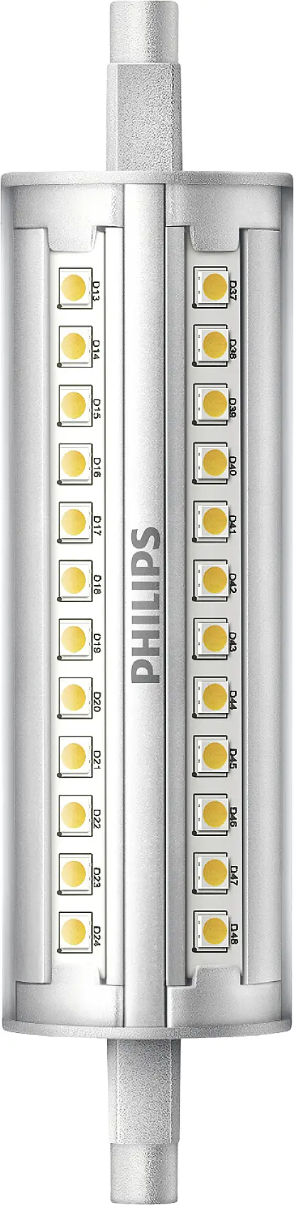 Светодиодная лампа Philips LED 77369400 R7s 14 Вт = 120 Вт 2000 лм теплый белый свет 1 шт.