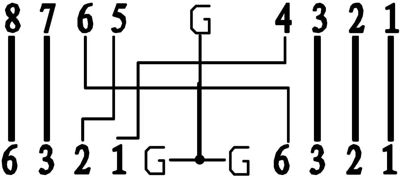 Тройник-адаптер RJ45 Renkforce RF-4538138, CAT 6, 15.00 см, 1 шт.