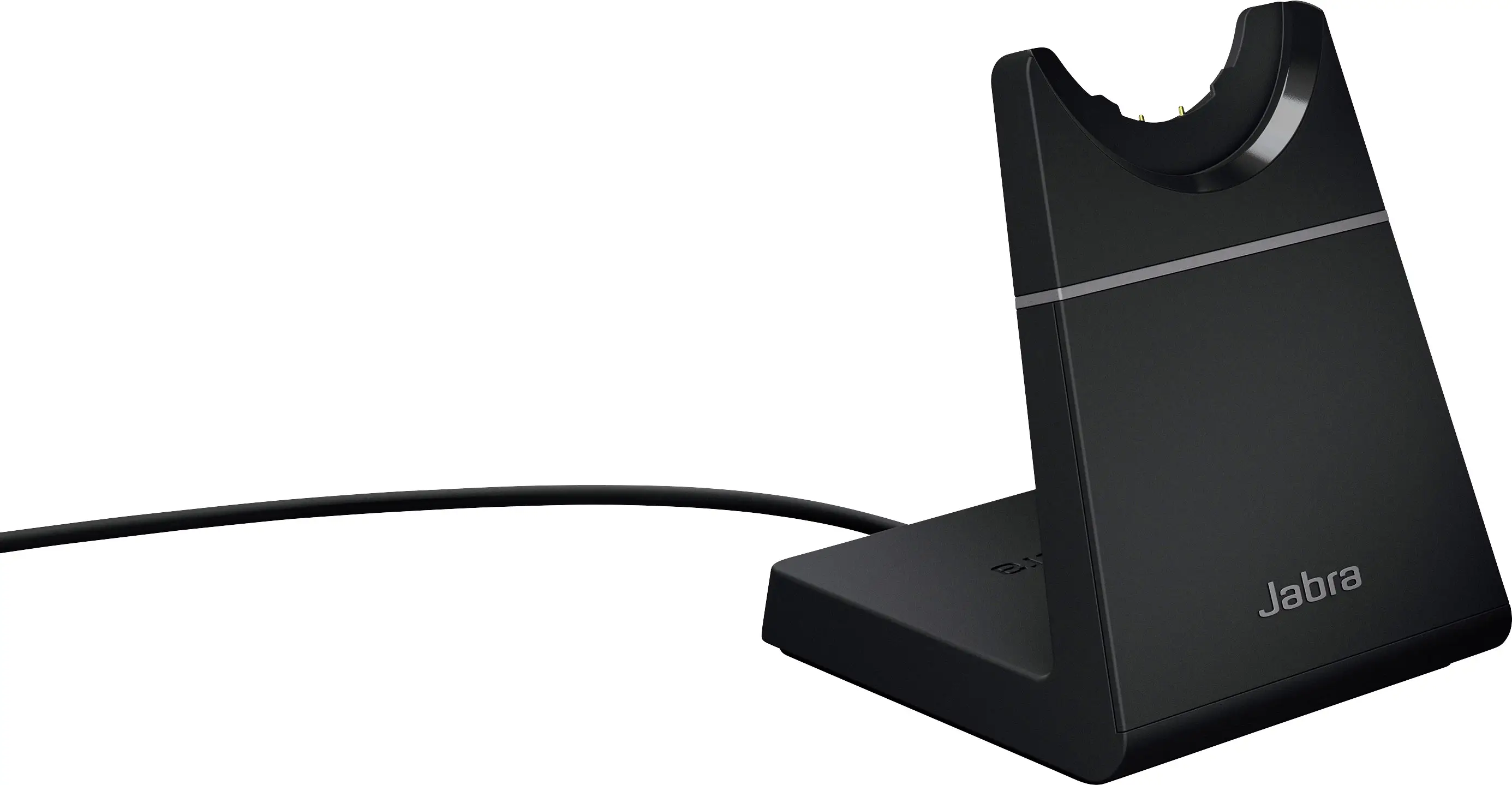 Накладные Bluetooth-стереонаушники Jabra Evolve2 65 MS, черные, с регулировкой громкости, индикатором заряда аккумулятора и отключ