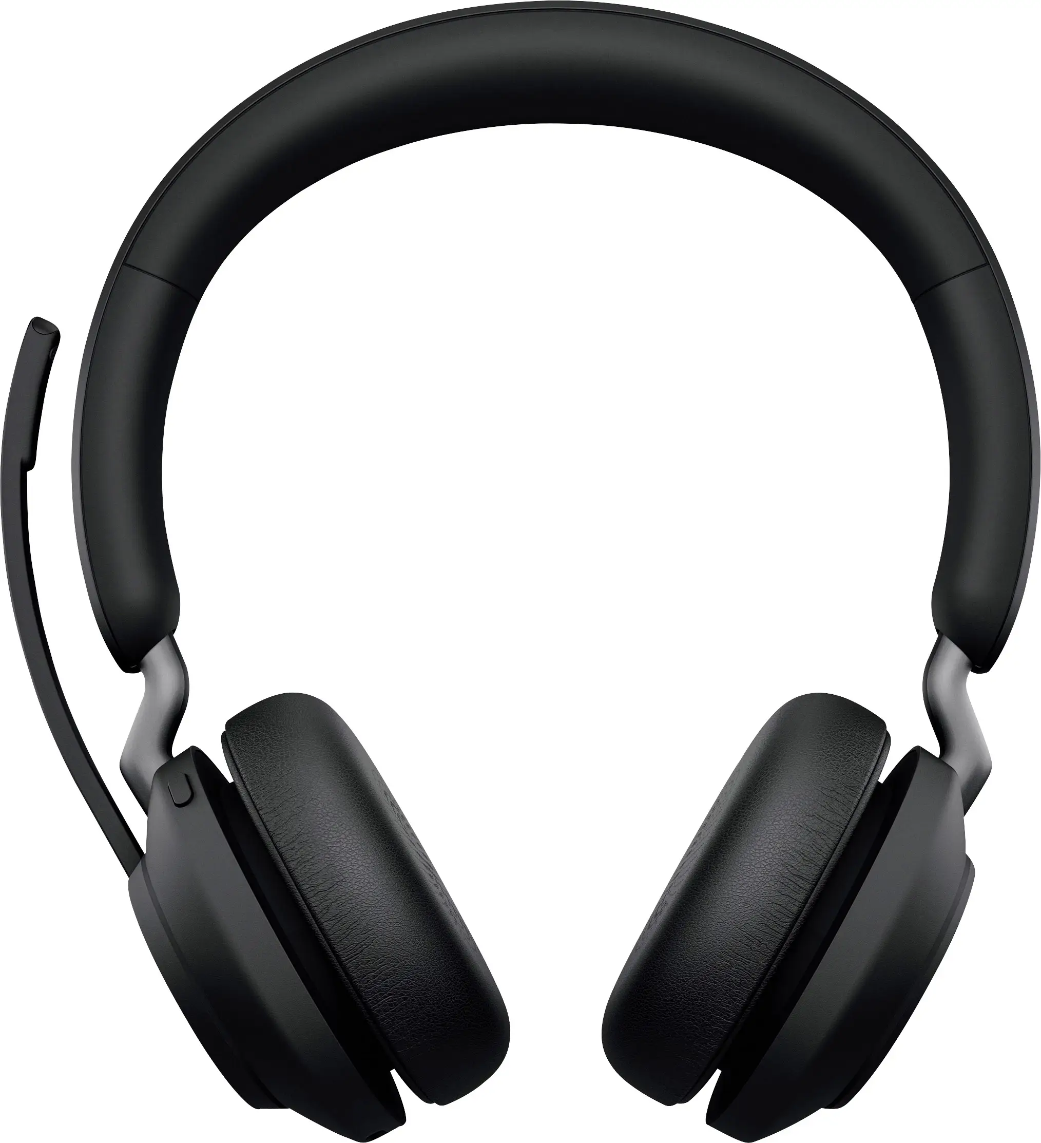 Накладные Bluetooth-стереонаушники Jabra Evolve2 65 UC, черные, с шумоподавлением, регулировкой громкости, индикатором заряда акку