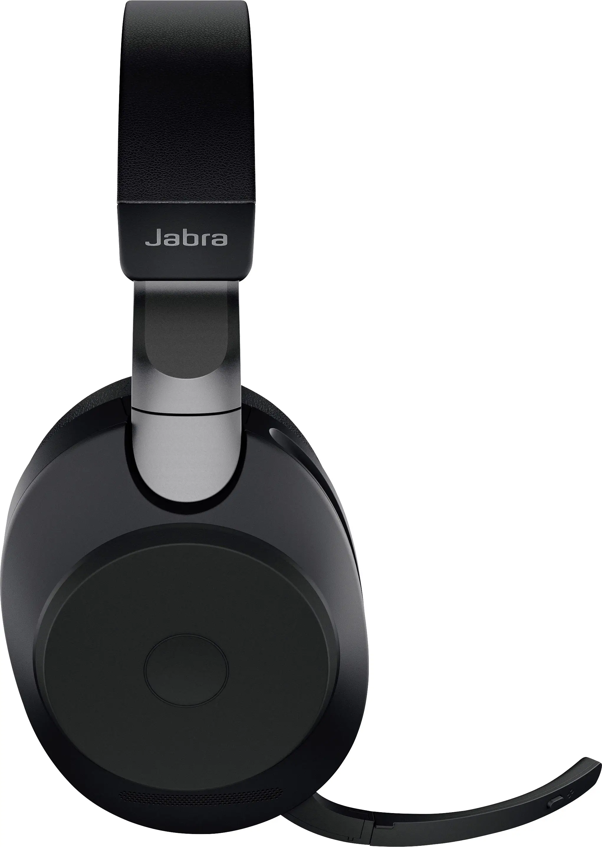 Накладні Bluetooth-навушники Jabra Evolve2 85 UC, чорний стереокабель, мікрофон із шумопоглинанням, регулювання гучності, індикато