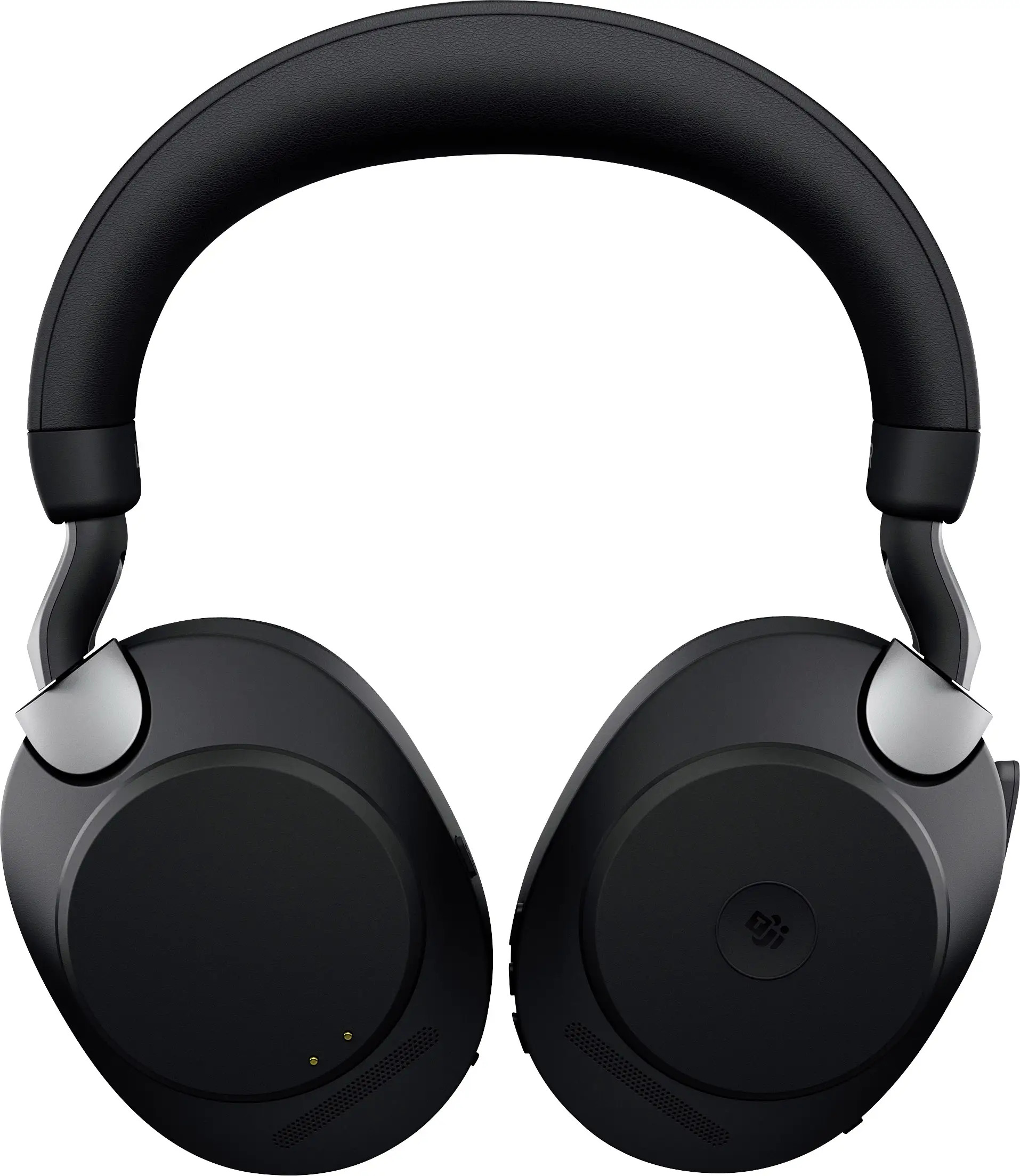 Накладні Bluetooth-навушники Jabra Evolve2 85 MS, чорний стереокабель, шумозаглушення мікрофона, регулювання гучності, індикатор з